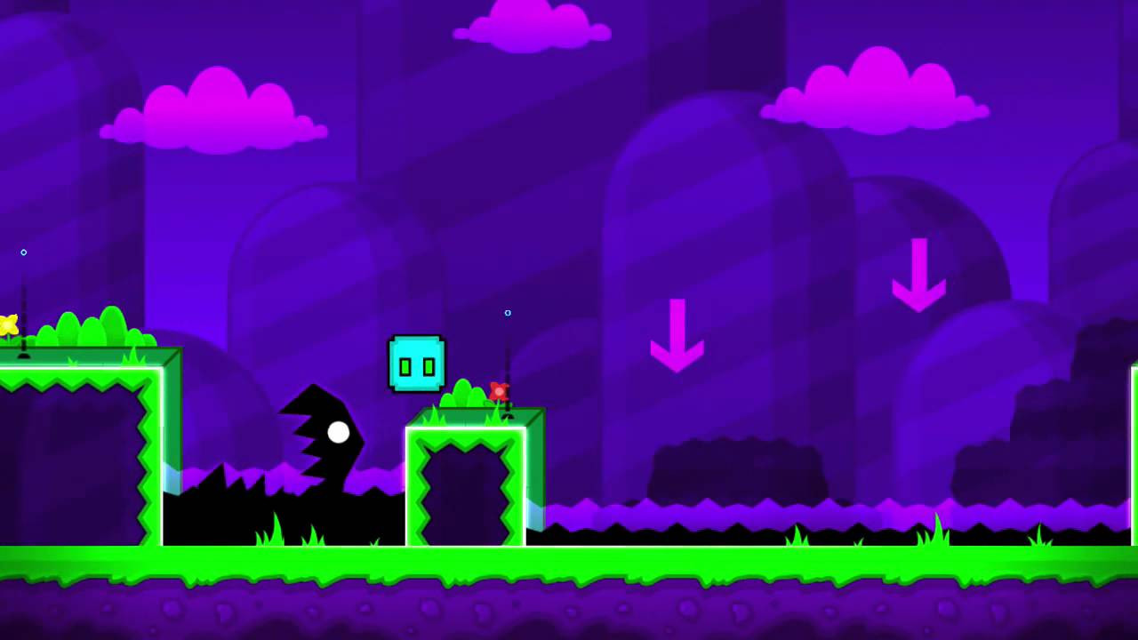 geometry dash landscape screenshot